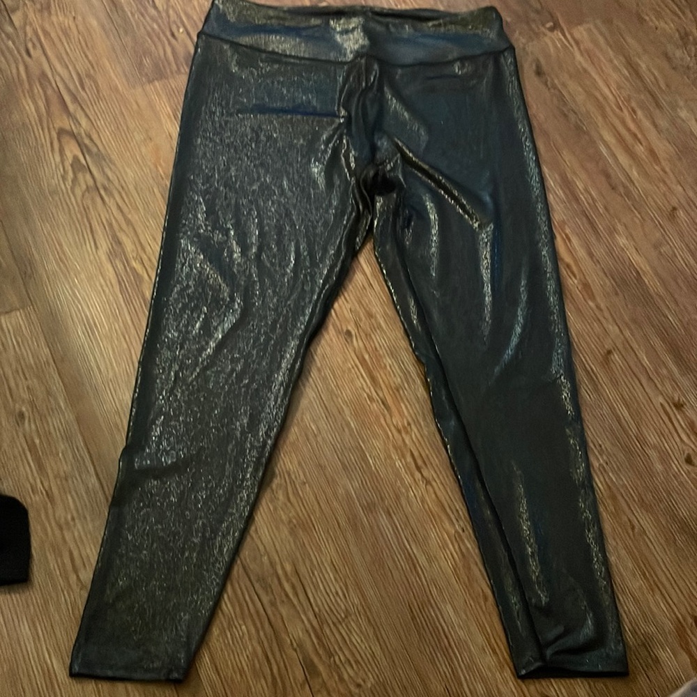 Freshman xl leggings no signs of wear black silver